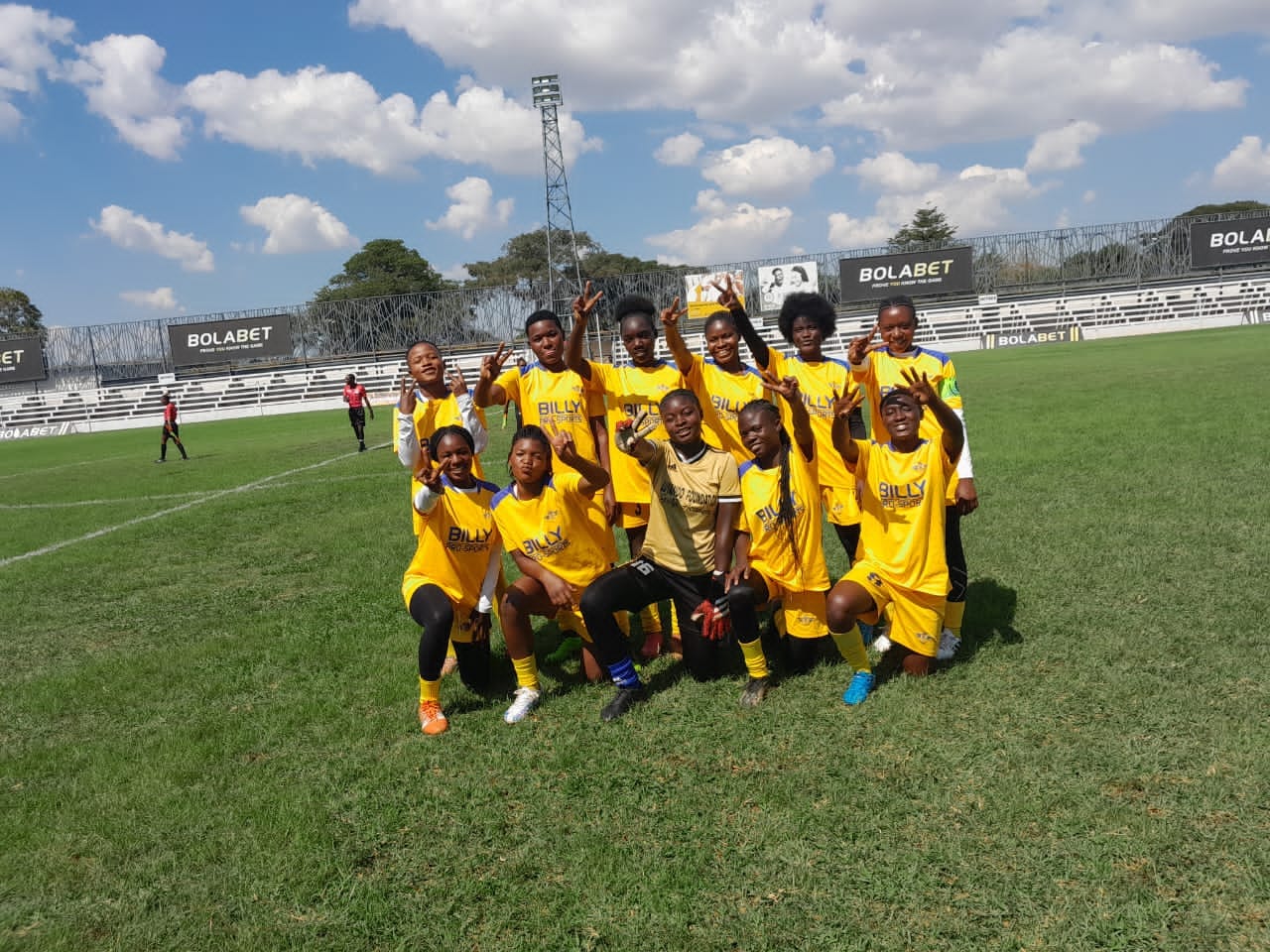 Luyando Foundation Girls FC will next weekend Sunday, 25/06/2023 play the Women’s National League Championship playoffs slated for Imboila Stadium